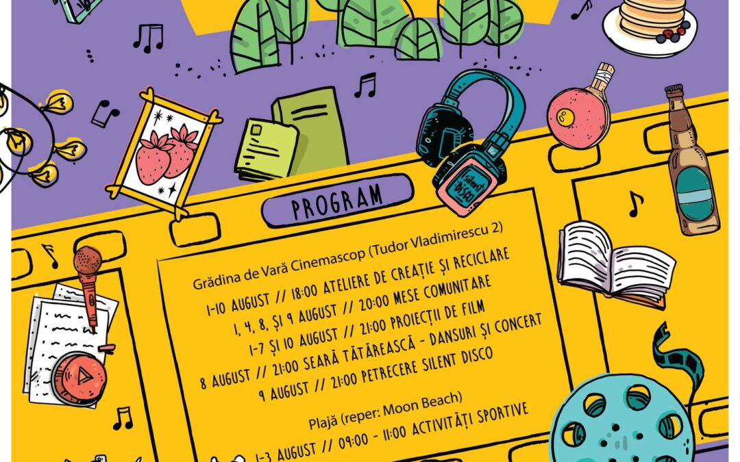 Festivalul Cinemascop revine la Eforie Sud: 1–10 august 2025