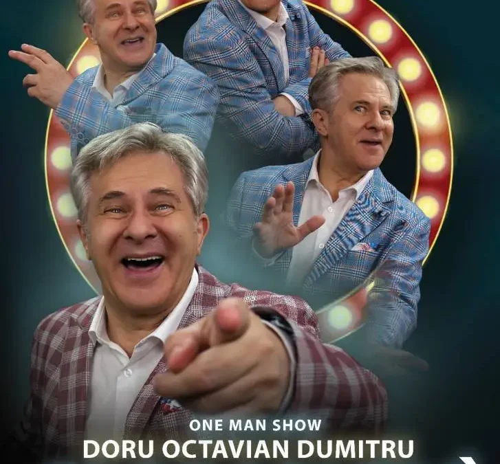 Doru Octavian Dumitru – Show-ul „Globariciu” în fiecare duminică din august 2025 la Teatrul de Vară Eforie Nord