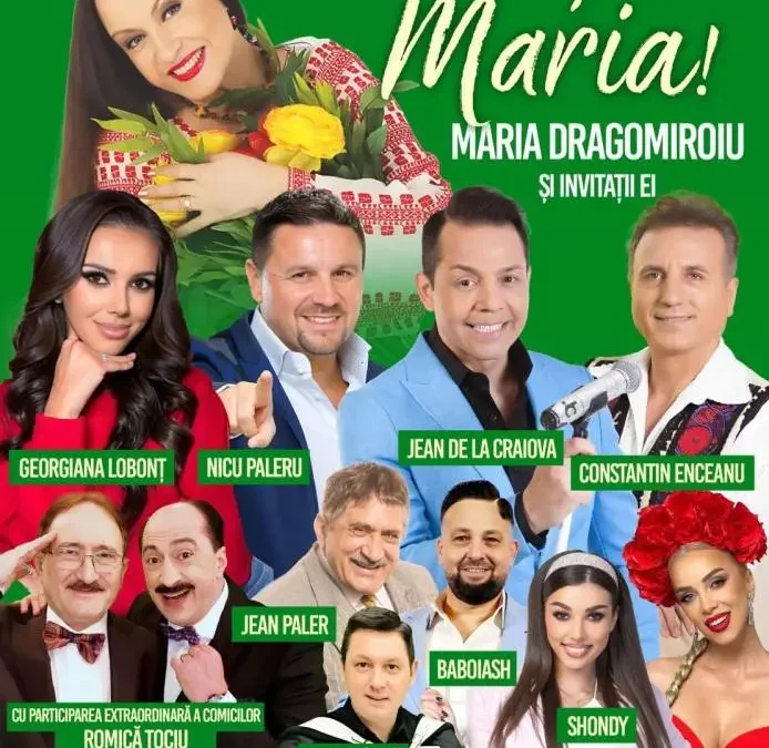 La mulți ani, Maria! – Eforie Nord, 14 august 2025, ora 20:30