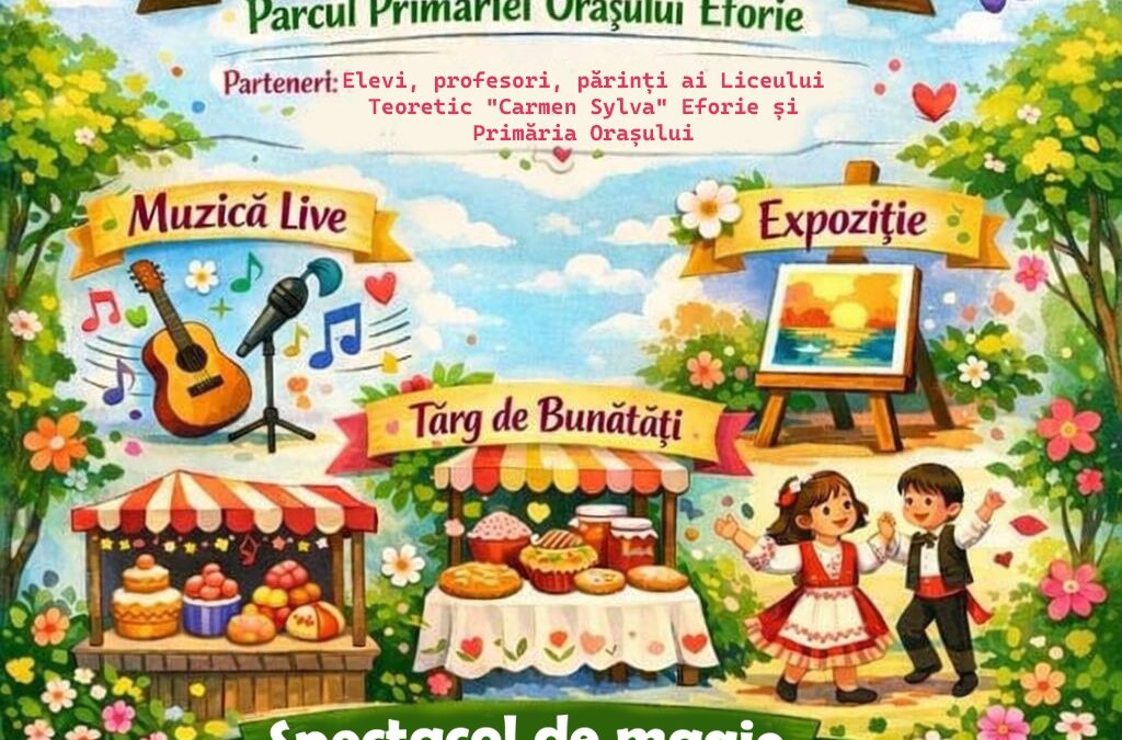 Primăria și Consiliul Local Eforie vă invită la evenimentul „Bucurii de primăvară” în Eforie Sud