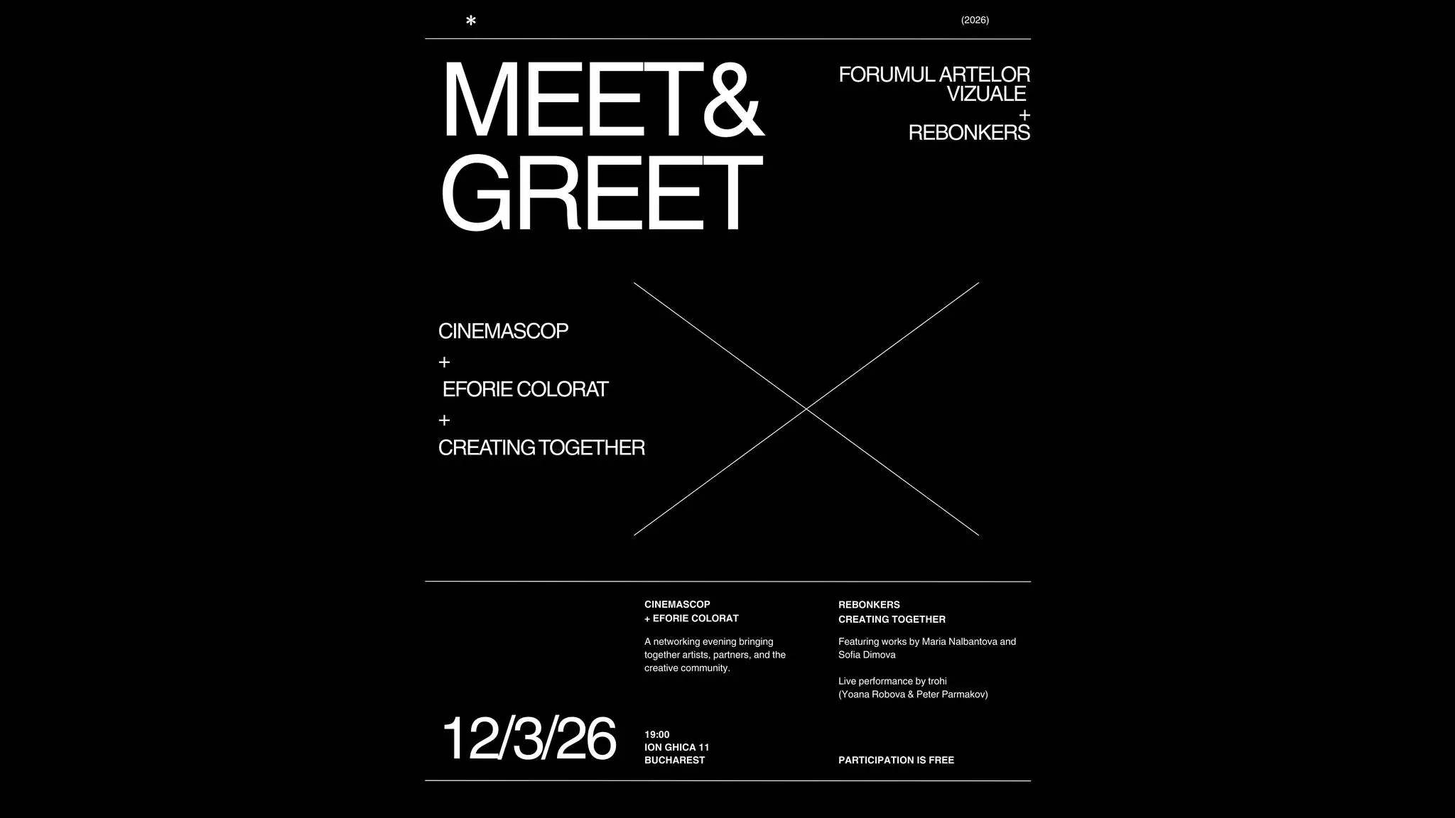 Forumul artelor vizuale rebonkers eforie