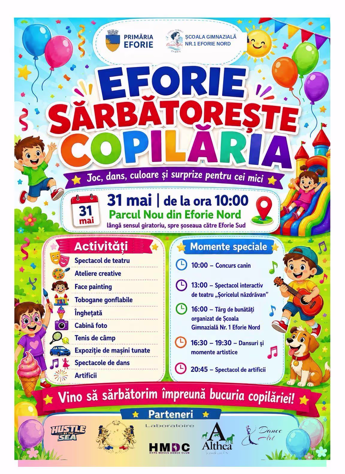 ziua copilului eforie 2026 Ziua copilului eforie