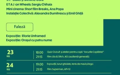 Eforie Colorat 23-26 Iulie 2026: Filme în Aer Liber, Expoziții și Distracție la Marea Neagră