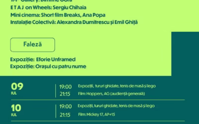 Eforie Colorat: Agenda culturala si filme in Gradina Cinemascop intre 9 si 12 iulie