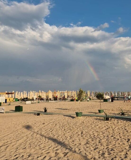 Cum e marea azi în Eforie Sud (25 Iulie 2026)? Atenție, s-a arborat Steagul Galben!