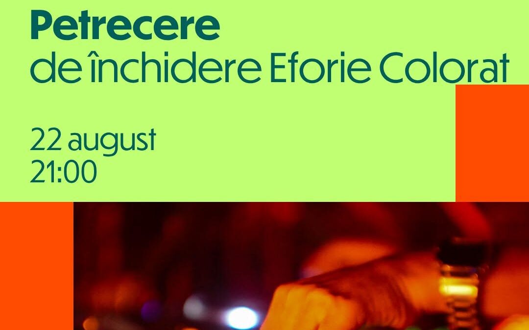 Weekend de închidere la Eforie Colorat: Petrecere a comunității pe 22 august și proiecție specială pe 23 august