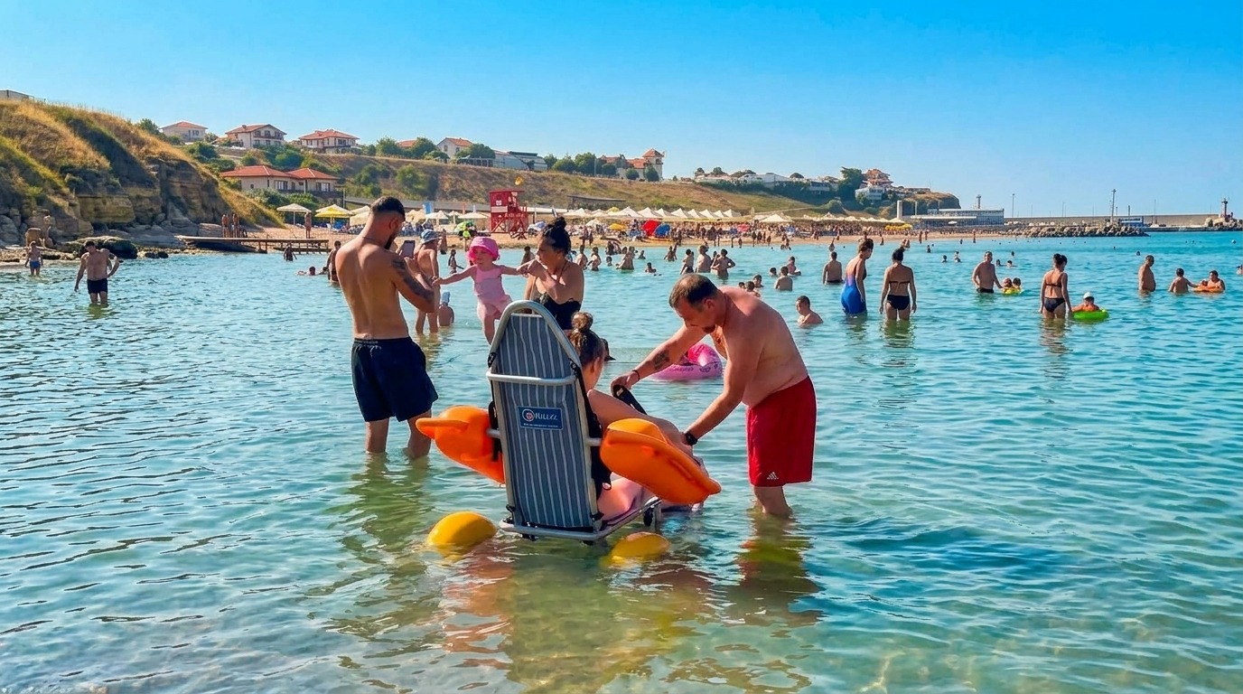 Plaje accesibile