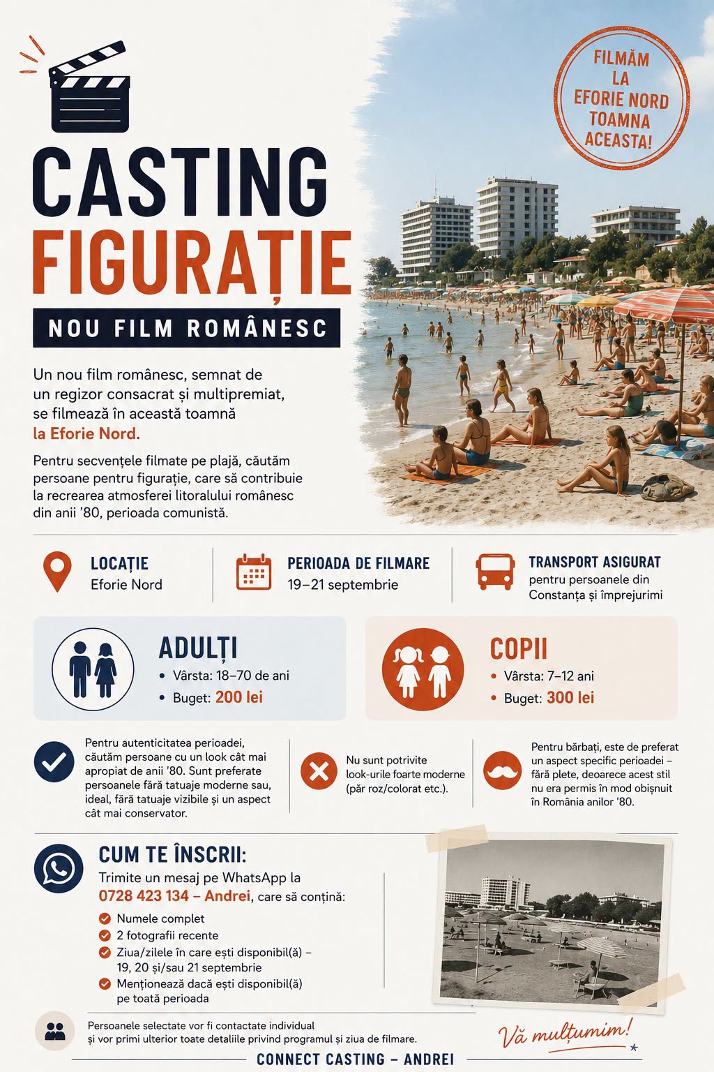 Connect casting eforie